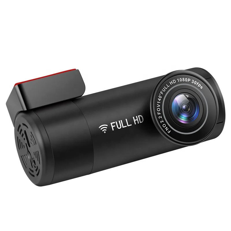 

1080P Car DVR Dual Lens Dash Cam Front and G-sensor Rear Video Recorder Camera with reverse mini hidden camera in car mirror, Black