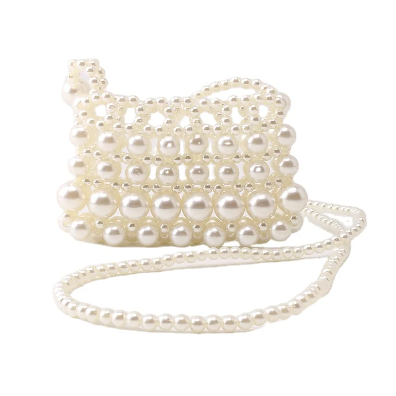 

2021 pearl mobile phone bag women's Pearl handbag