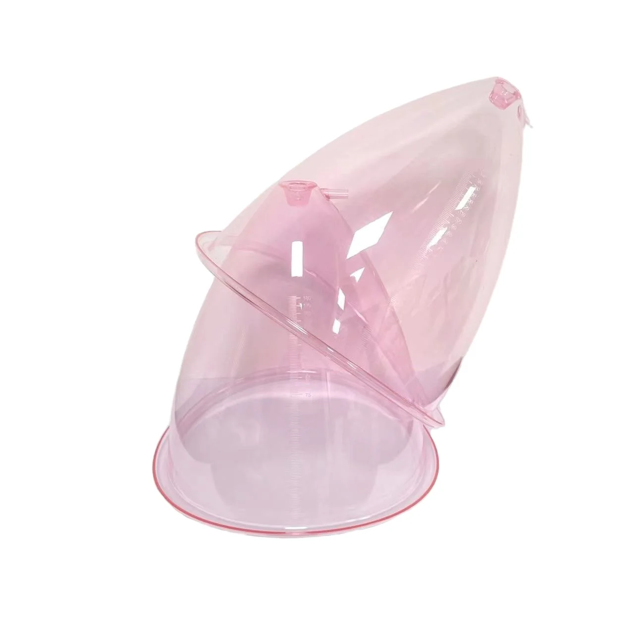 

Pink Color 180ml 21cm XXL Vacuum Therapy Cup Butt Cups for vacuum suction machine, Transparent/orange/pink/customized
