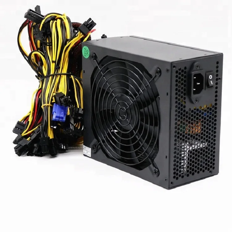 

1800w ETH For Ethereum atx psu support 8gpu miner ETH ZEC BTC rig ATX Power Supply