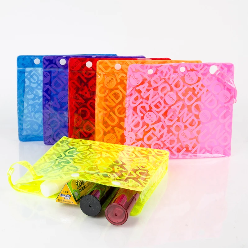 

Travel custom logo PVC pouch cosmetic bags cases custom makeup cosmetics organizer bag, Various