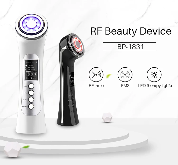 

Face Machine Facial Massager High Frequency Facial Machine Beauty Machine Remover Wrinkle Massager, White / black