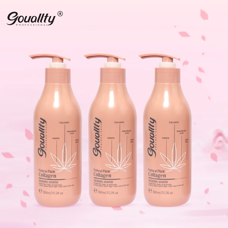 

Gouallty Best Selling Wholesale private label herbal keratin best shampoo for curly hair, Customer's requirement