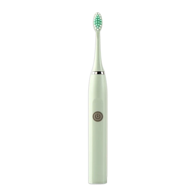 

Electric Toothbrush Couple Ultrasonic Adult Non-Rechargeable Soft Hair Automatic Waterproof Brush Head Travel Home, Color: whit/blue/ pink