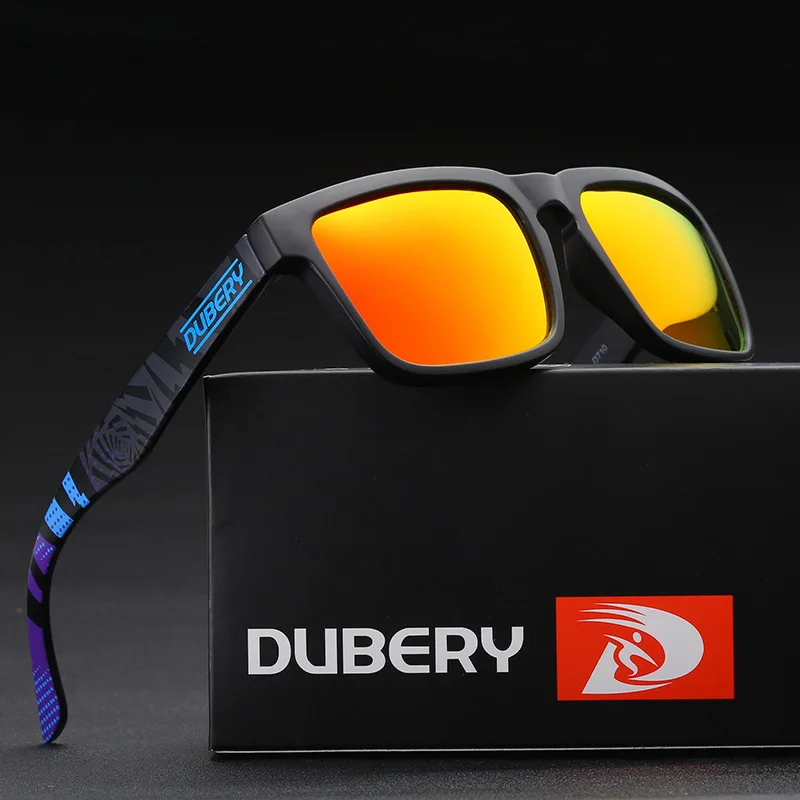 

DBUERY D710 Driver Sports Shades Sun Glasses Men 2021 New Luxury Brand Designer logo Polarized Sunglasses, Picture colors