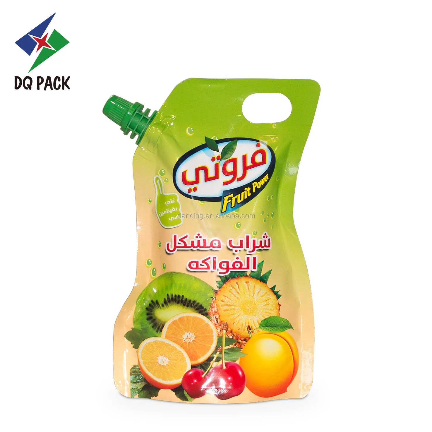 orange juice packaging doypack stand up spouted pouch bag for