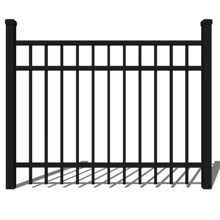 

Decorative Euro Garden Backyard Modern Steel Bar Gates Iron Fence, Customer requirement