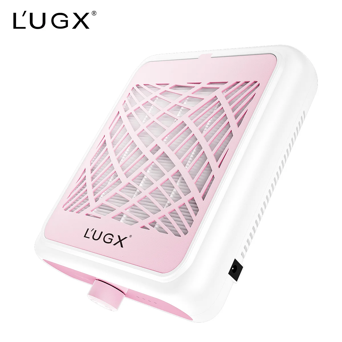Oly Nail Factory Professional Vacuum Cleaner LUGX Nails Brushless Suction Fan Beautiful Pink Color Nail Dust Collector Wireless