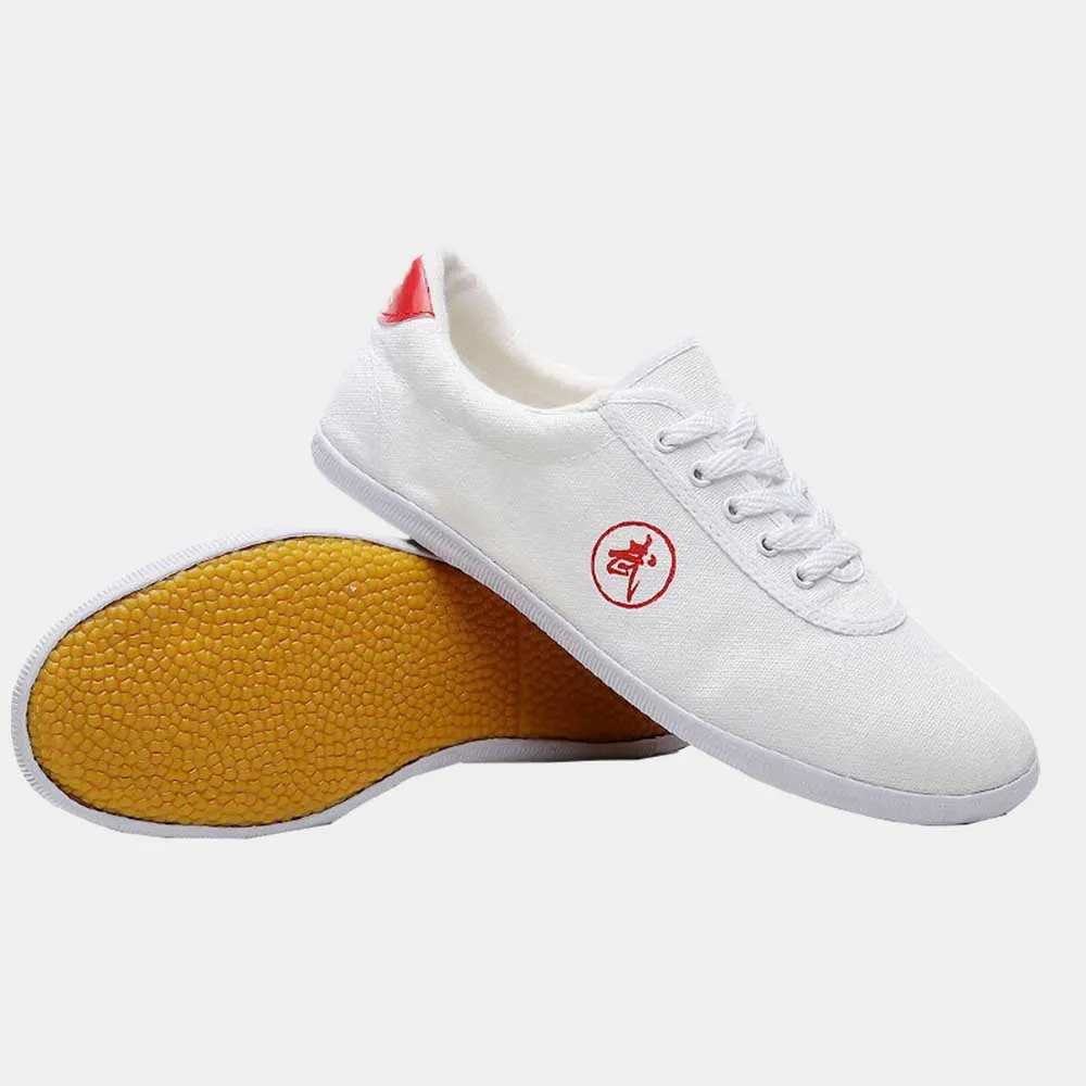 Wholesale White Red Black Comfortable Soft Canvas Sports Training Martial Arts Shoes