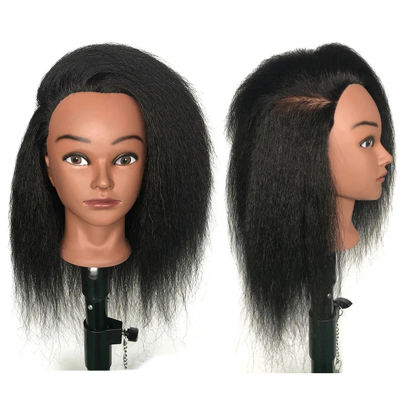 

Wholesale Price Human Hair Training Mannequin Head For Braiding Hair Training