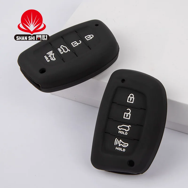 

Fashion Car Silicone Key Cover For Hyundai Car Four Button Key