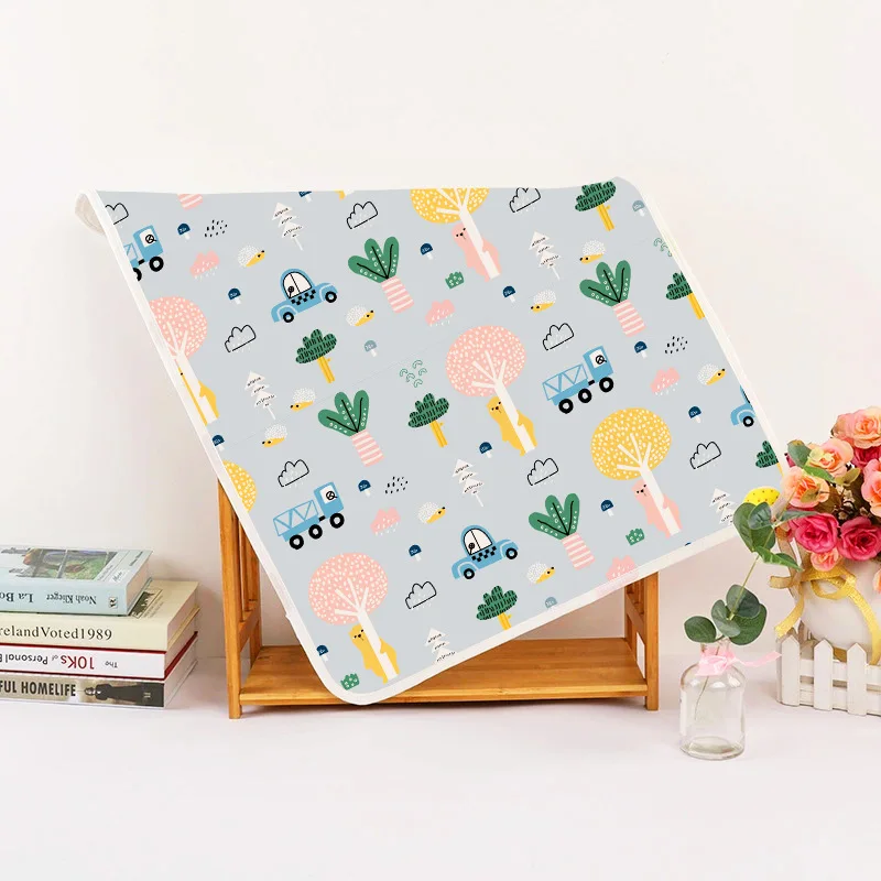 Happyflute Baby Nappy Diaper Changing Pads Washable Travel Nappy Mat