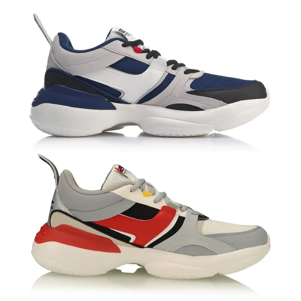 

Li-Ning Men GLORY 92 MEDALIST Lifestyle Shoes Retro LiNing li ning Cushion Sport Shoes Light Leisure Sneakers AGLP083