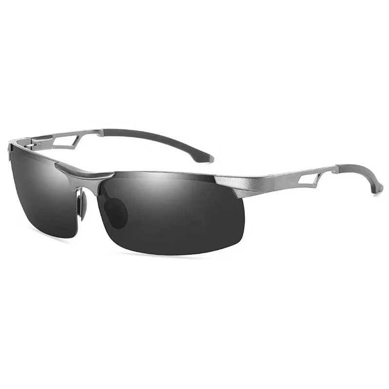 

Half Frame Cycling Polarized Custom Men Sport Aluminum Sunglasses