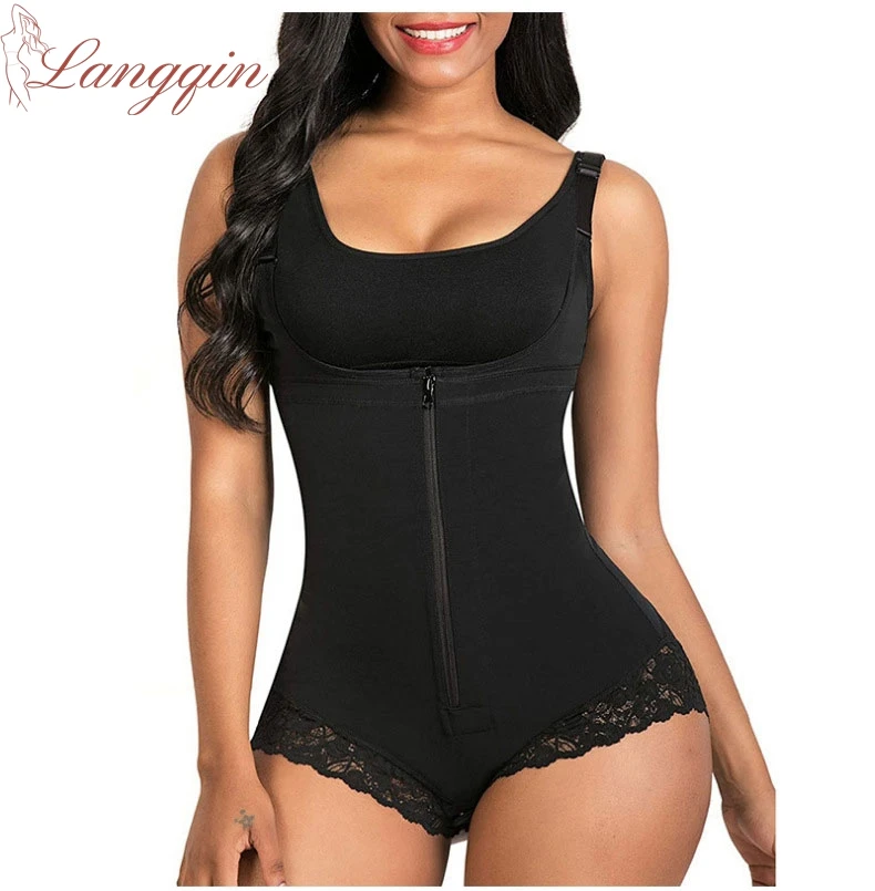 

Langqin Full body shaperwear faja compression bodysuit shapewear