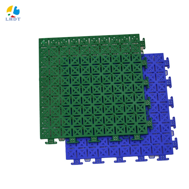 

sports floor square carpets backyard decking tiles interlocking suspended easy to install floor with cushion, 12 colors