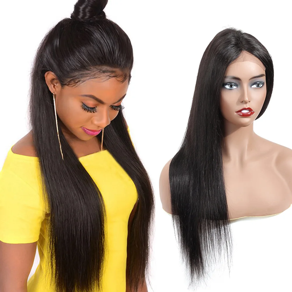 

Human Hair Lace Front Wig Remy HD Lace Wigs for Black Brazilian Front Natural Alimina Mink Women Wholesale Transparent Swiss OEM