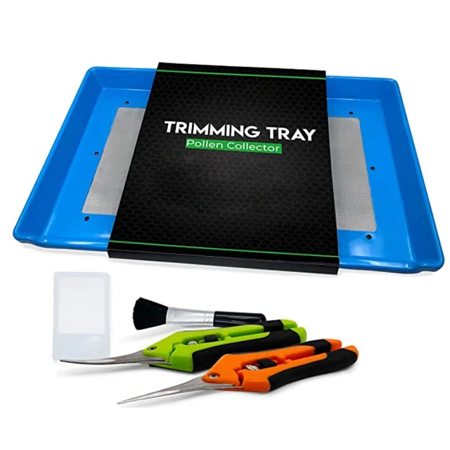 
Hot Sale Anti-static ABS Disposable Plastic Tray For pollen trimming tray garden hardvest trim tray herb 