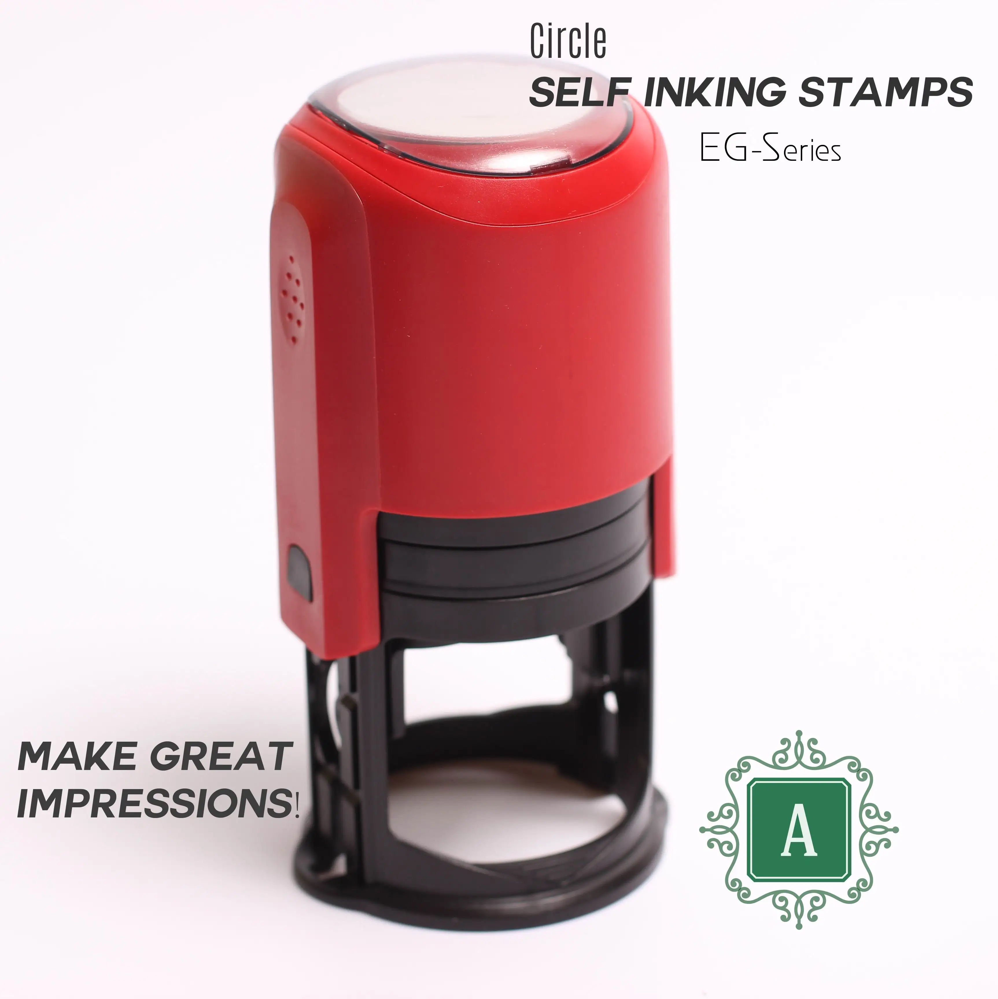 Multi Handle Colors Self Inking Stamps Rectangle 2lines Stamps Buy