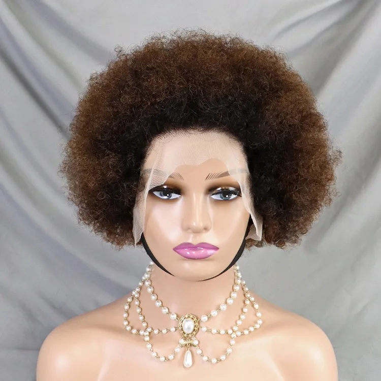Baby hair natural hairline full frontal wig human hair
