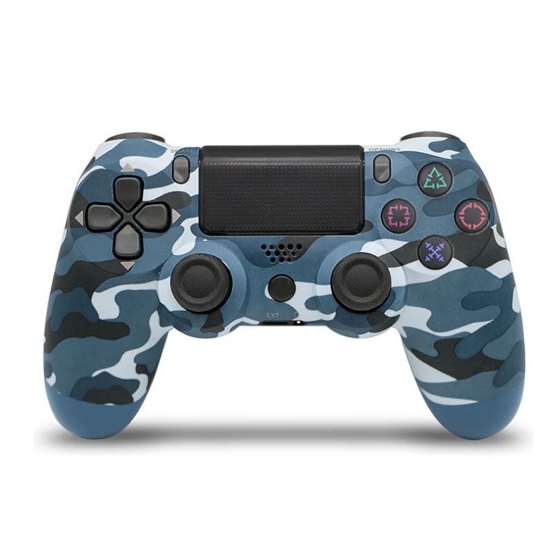 

YLW Double Shock 4 Camo Wireless Gamepad Game Controller Joystick For PS4 Camo System PS5 console, Camo colors