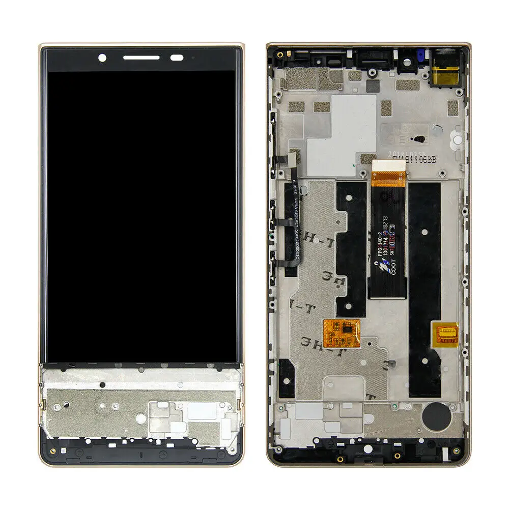 

For BlackBerry Key Two Le BBE100 BBE100-1BBE100-4 BBE100-5 LCD Display Touch Screen Digitizer Frame Assembly Glass Lens Panel