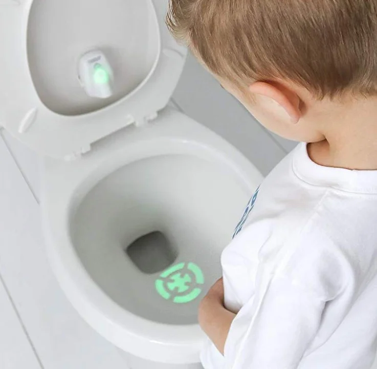 YARRAE New Launch Toddler target Toilet Projector light Motion-activated Sensor light