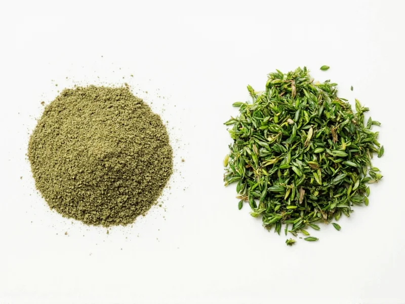 Ground Thyme vs Fresh Thyme: Key Differences and Uses