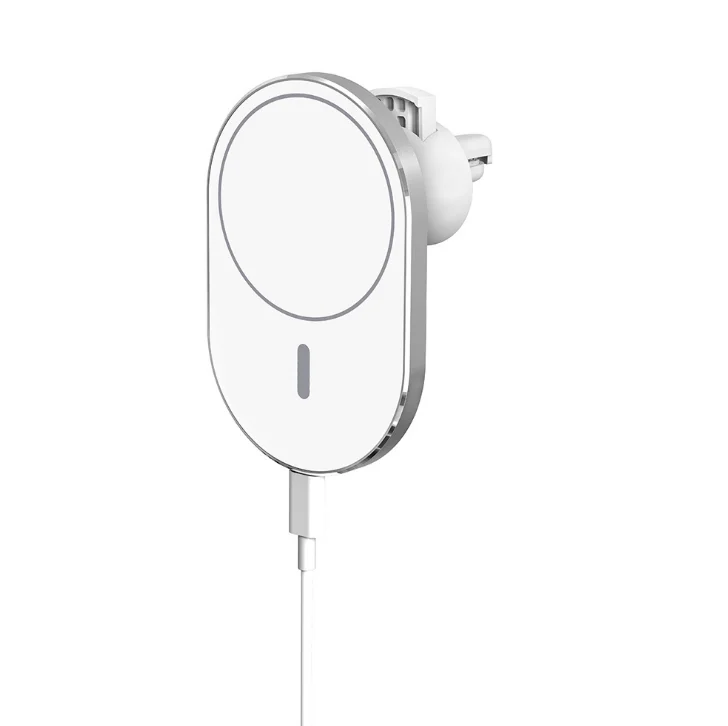 

15W Magnetic Wireless Car Charger Mount for iPhone 12 Max HaloLock Magsafe Fast Charging Wireless Charger Car Phone Holder