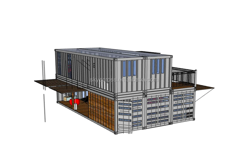 Prefab Container House,shipping Container House,container Home Two 