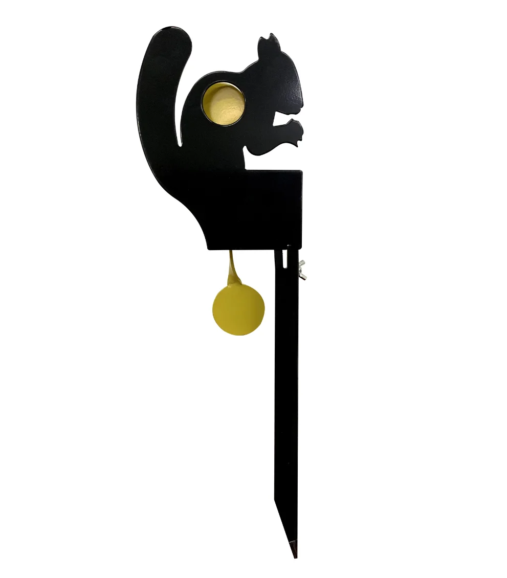 

Animal design shooting practice metal air gun shooting target, Black