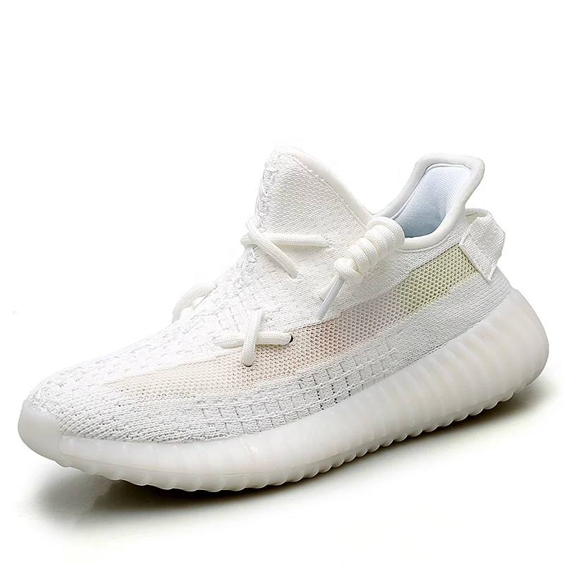 

2020 Wholesale Galaxy Yeezy 350 V2 Original shoes Knitting Sports Running white Shoes sneakers for men 350 yeezy shoes, Rainbow,pink,grey,lt green