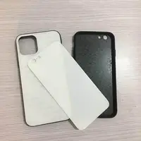 

Hot selling TPU 2d sublimation blank glass phone case for iphone case