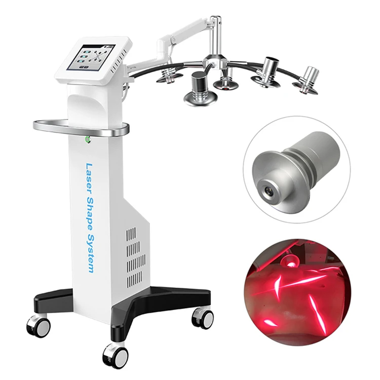 

6D Laser Fat Loss 635 nm Air Cooled Body Slimming Beauty Machine Red Light for Home Use