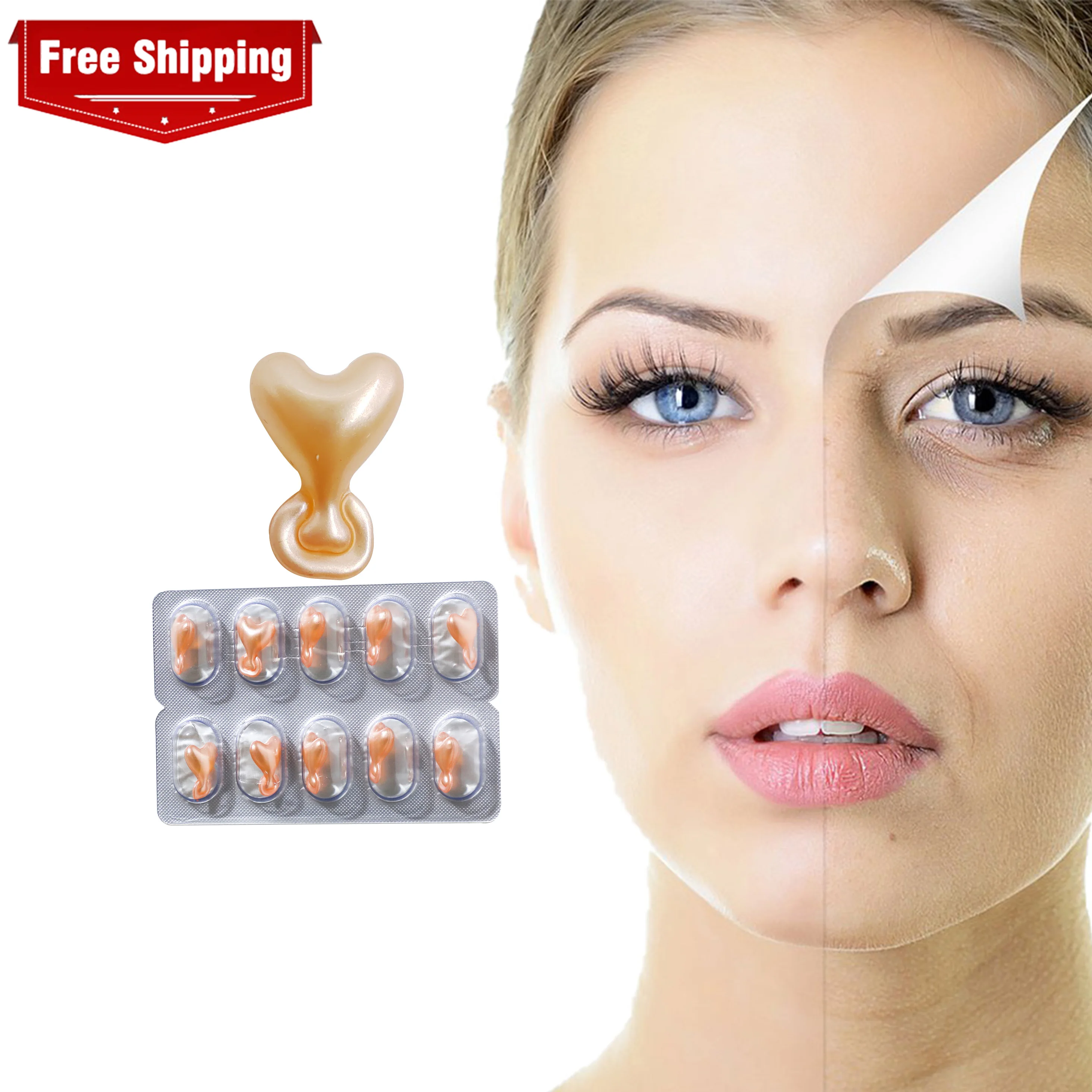 

Prevent Pigmentation Capsules Serum after Laser Skin Treatment Natural Plant Extract for face Micro-Needling Serum