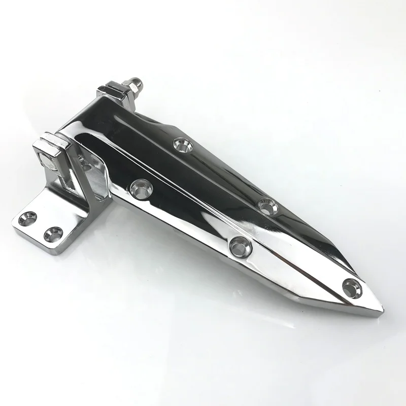 Industrial Polished Finish 1460 Aluminum Zinc Alloy Refrigerator Truck Parts Cabinet Cold Room Door Hinge