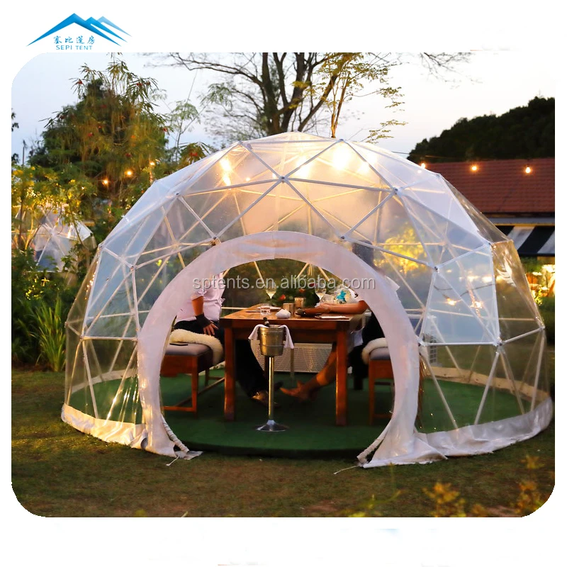 

Cafe outdoor eco dome igloo tent house garden domes