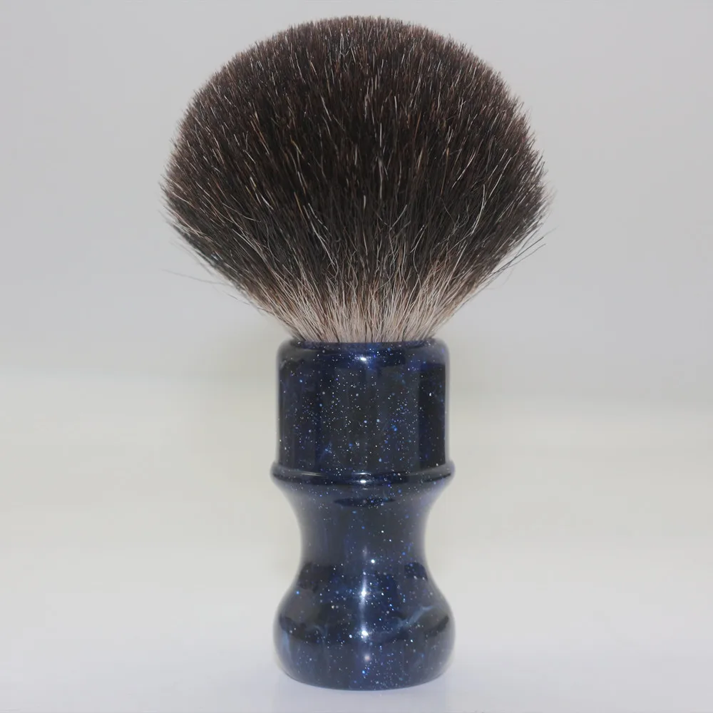 

Amazon Hot Sell 100% Pure Badger Hair Long Handle Resin Cream Shaving Brush Handle Big Best Badger Men's Shaving Brushes, As picture show