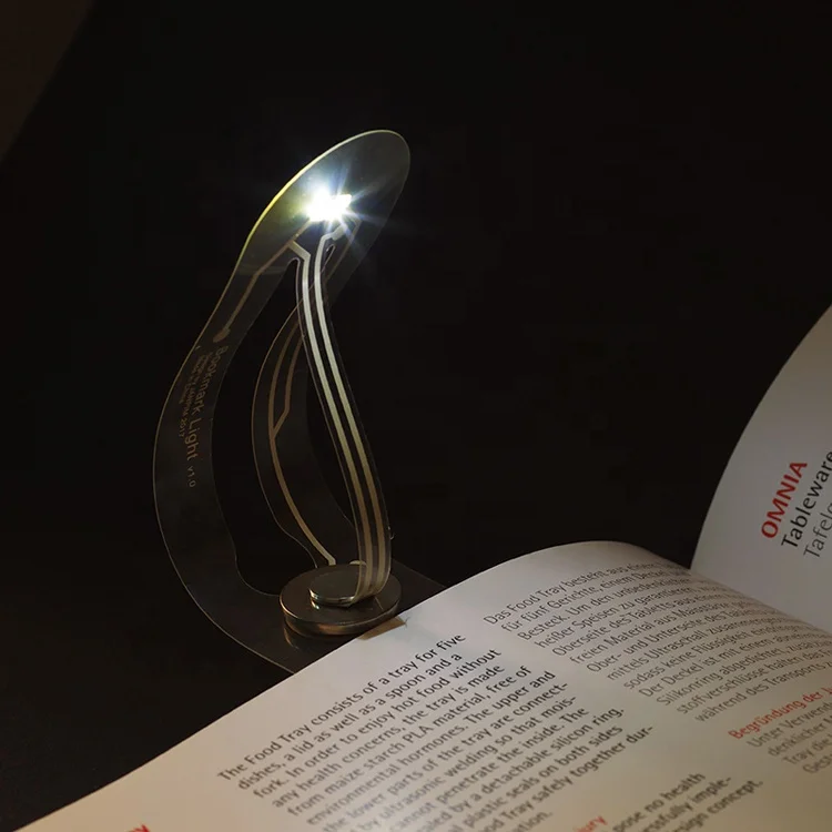 
New Thinnest Flexible LED Bookmark Reading Light 