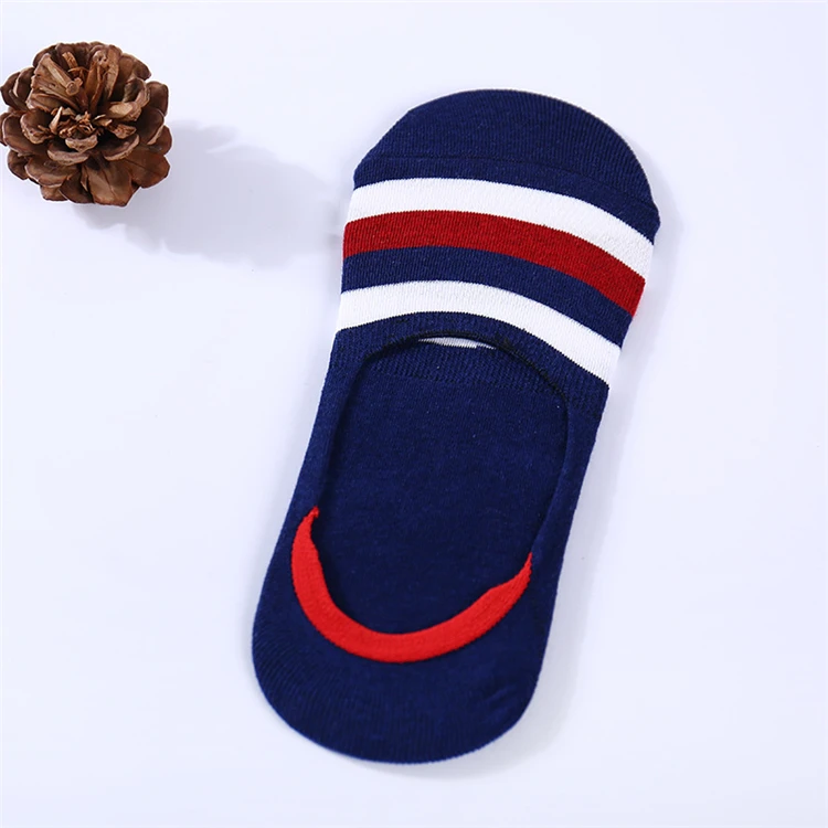 

Wholesale custom mens no show socks non slip invisible loafer socks, Picture shown