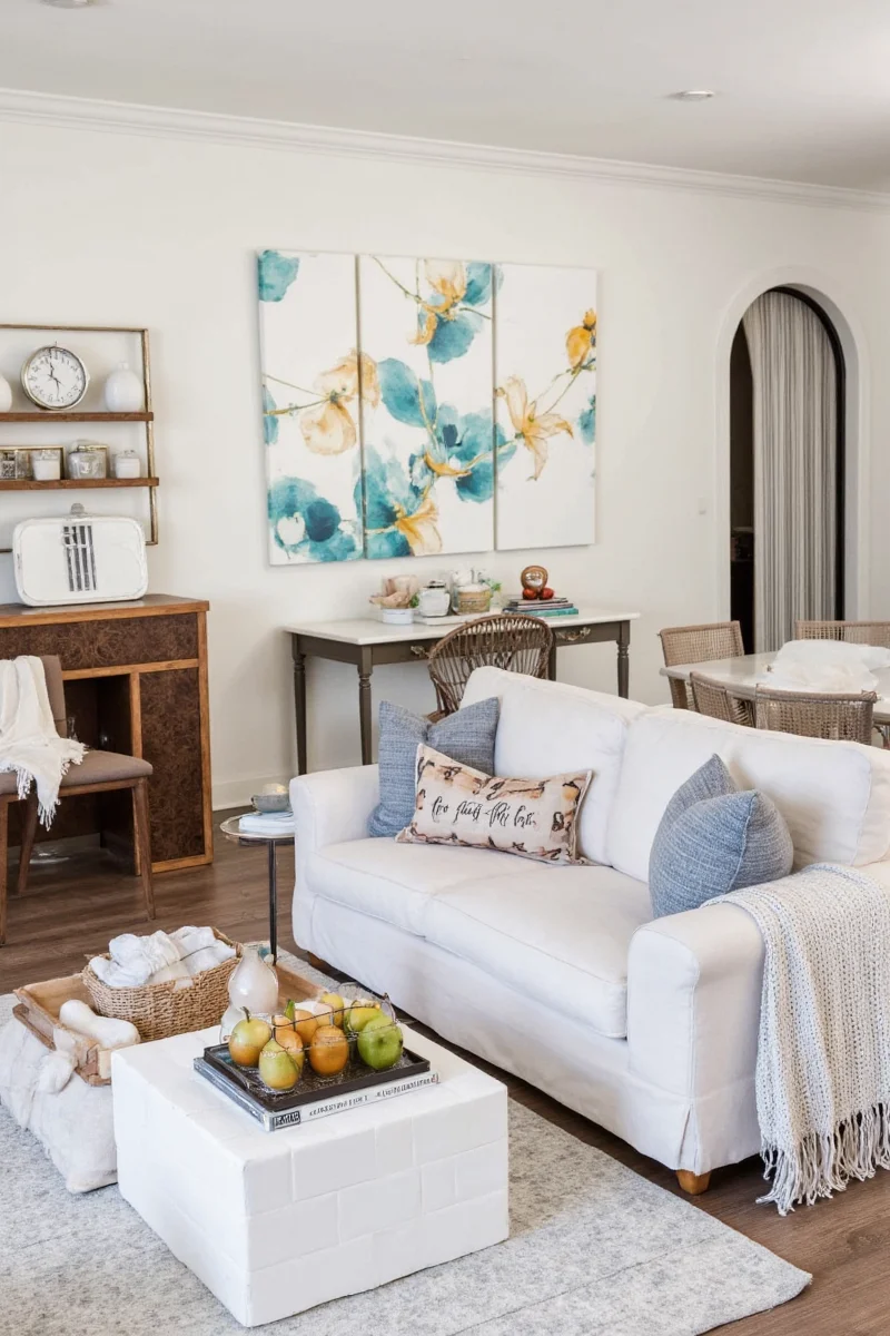 Swatches of stain-resistant fabric options
