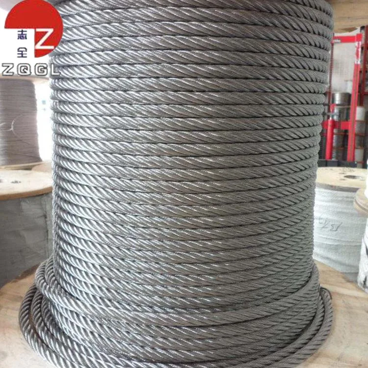 Hot Sale 3x7 Galvanized High-tension Cable Barrier Cable/ Rope ...