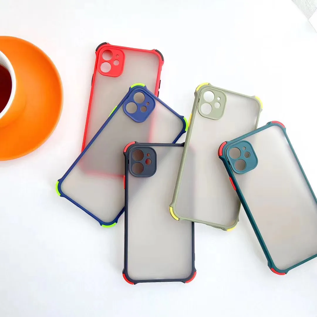 

high quality mobile phone case for apple iphone 11 supper protection cell covers tpu matte cell covers pro max