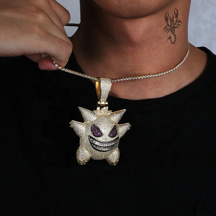 
2020 New Arrival HipHop Jewelry Full CZ Best Quality Iced Out Wholesale Pendant Design Charm Pendants 