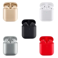 

1:1 in-ear earphones tws bluetooth 5.0 airpods touch smart pop up air 2 super copying built-in mic air i200