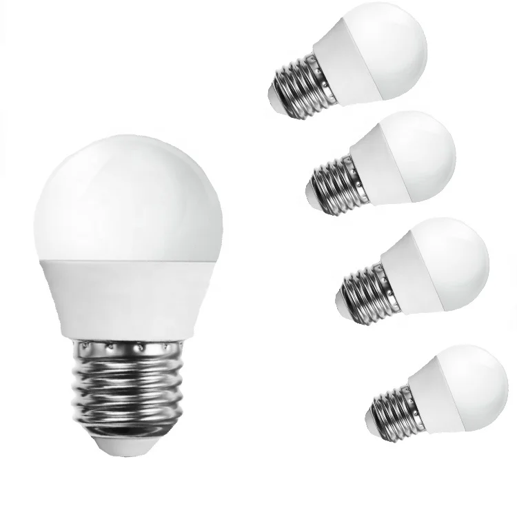 G45 E27 base LED bulbs lamp mini candle light dimmable 2W 3W 4W G45 bulb
