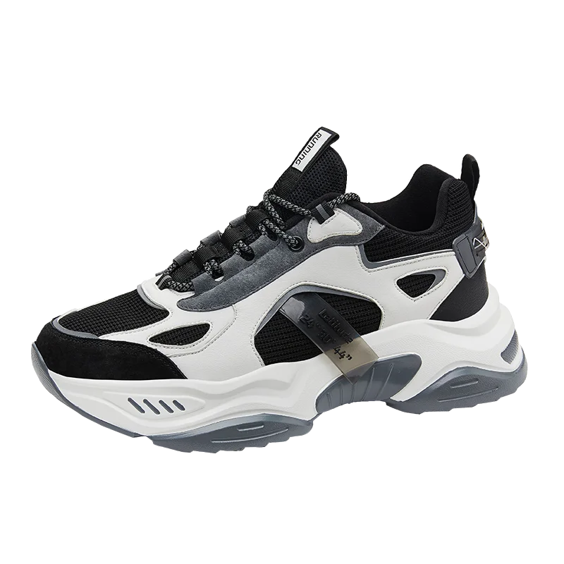 

Manufacture DEM Recycled Sneaker Shoes For Men, White/black/brown