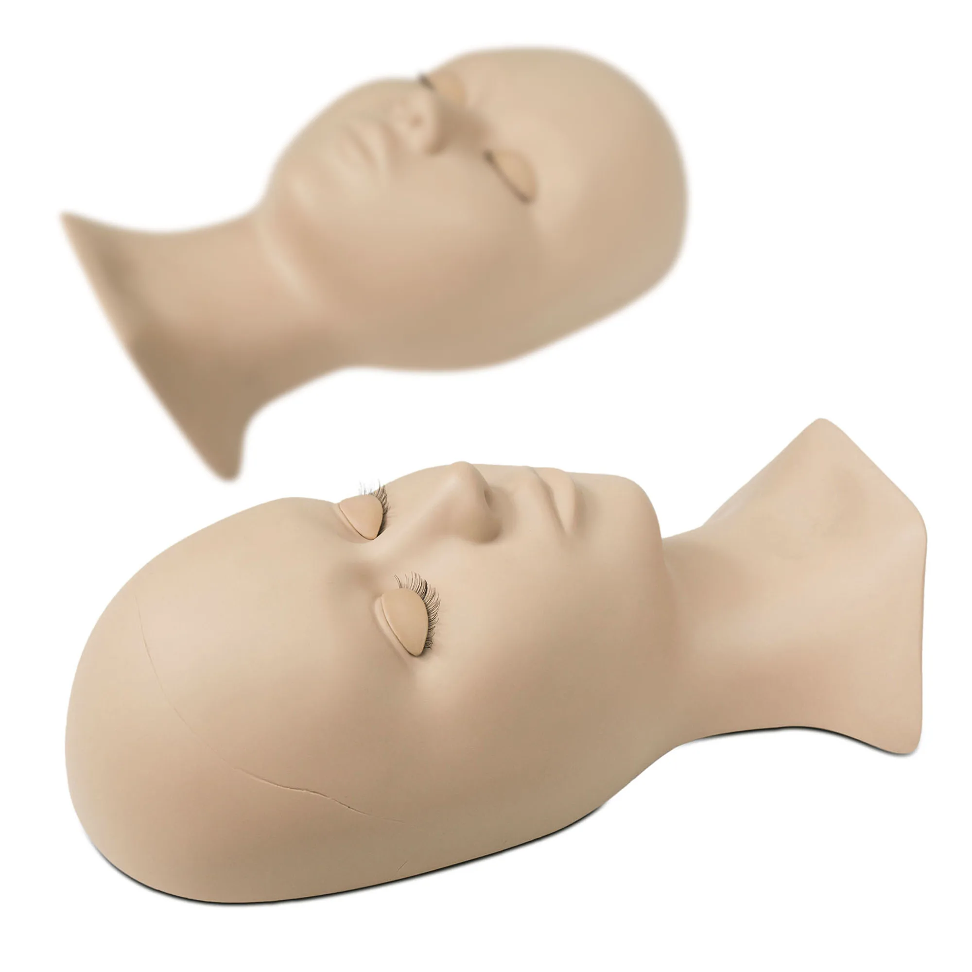 Comelylash Silicone Model Eyelash Supplies Nannequin Head Training Head Mannequin Head Lash Eyelashes