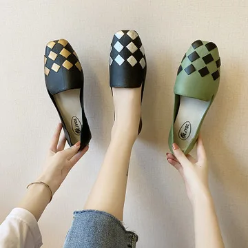 

Women Pointed Toe Flats Women Boat Shoes Slip On Ladies Shallow Women Loafers Shoes