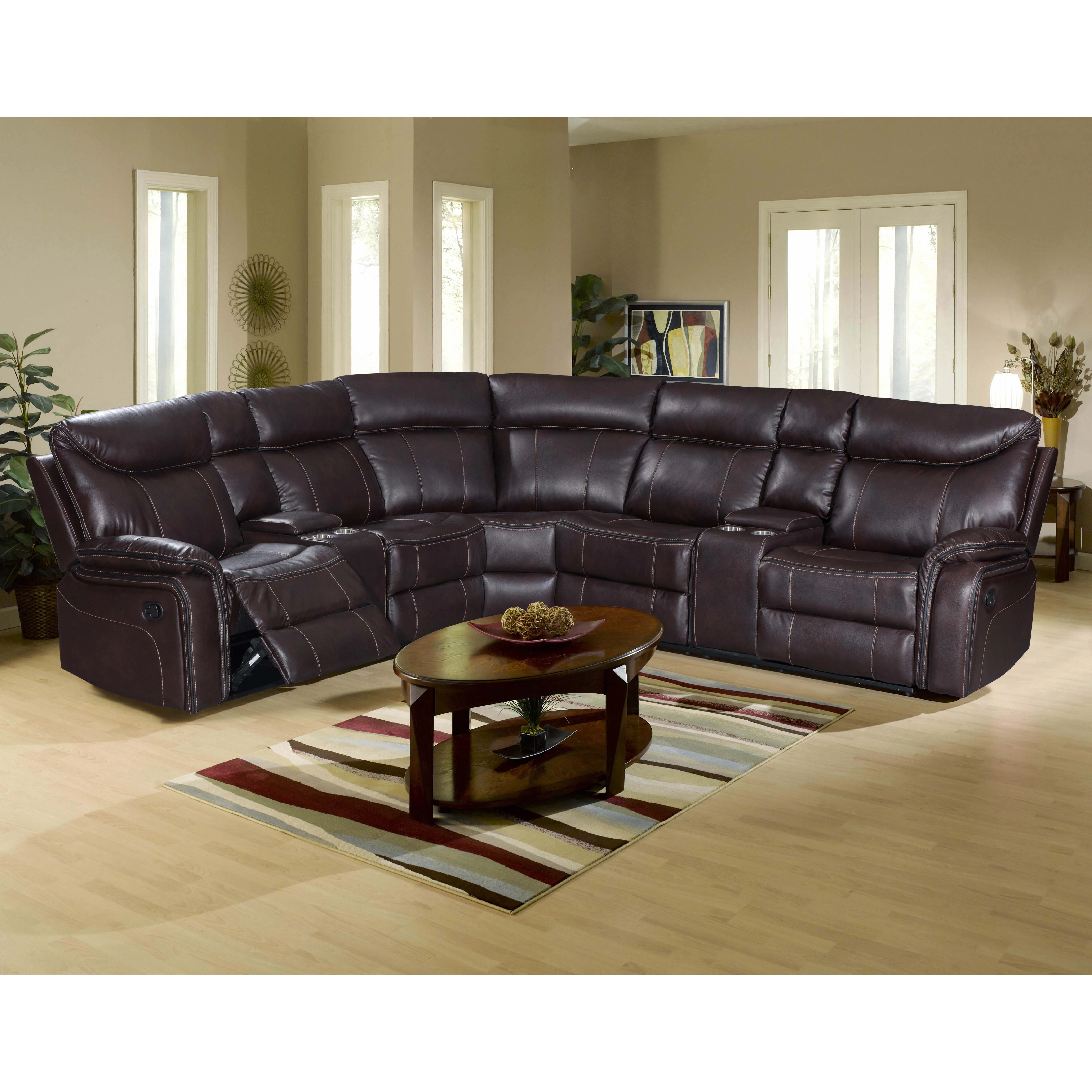 
New design leather round corner hotel living room sectional recliner sofa restaurant sofa seat bar sofa furniture 